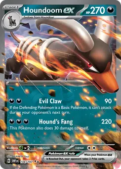 Houndoom ex #134, Standard