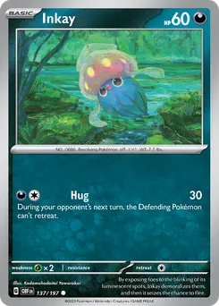 Inkay #137, Reverse Holo