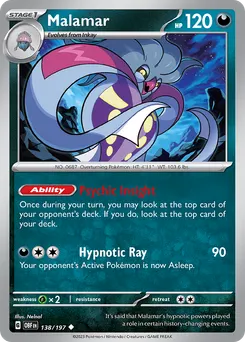 Malamar #138, Reverse Holo