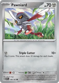 Pawniard #148, Reverse Holo