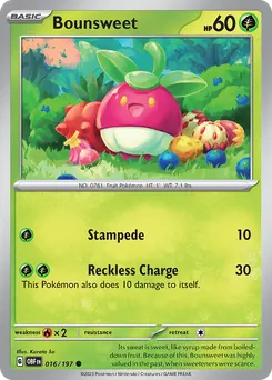 Bounsweet #16, Reverse Holo
