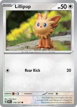 Lillipup #170, Reverse Holo