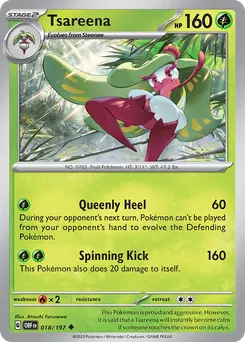 Tsareena #18, Reverse Holo