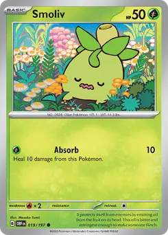 Smoliv #19, Reverse Holo