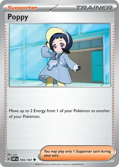 Poppy #193, Reverse Holo