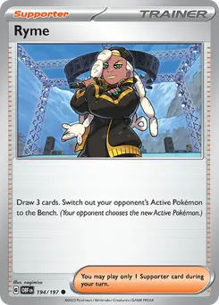 Ryme #194, Reverse Holo