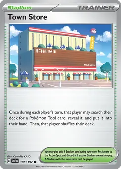 Town Store #196, Reverse Holo