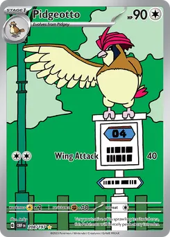 Pidgeotto #208, Illustration Rare