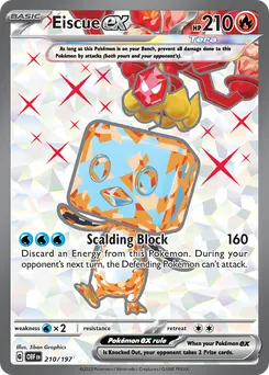 Eiscue ex #210, Ultra Rare