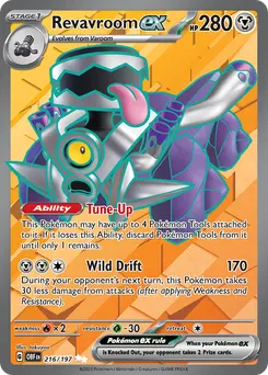 Revavroom ex #216, Ultra Rare