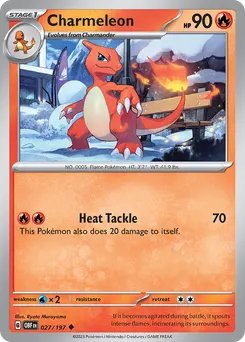 Charmeleon #27, Charizard EX Premium Collection