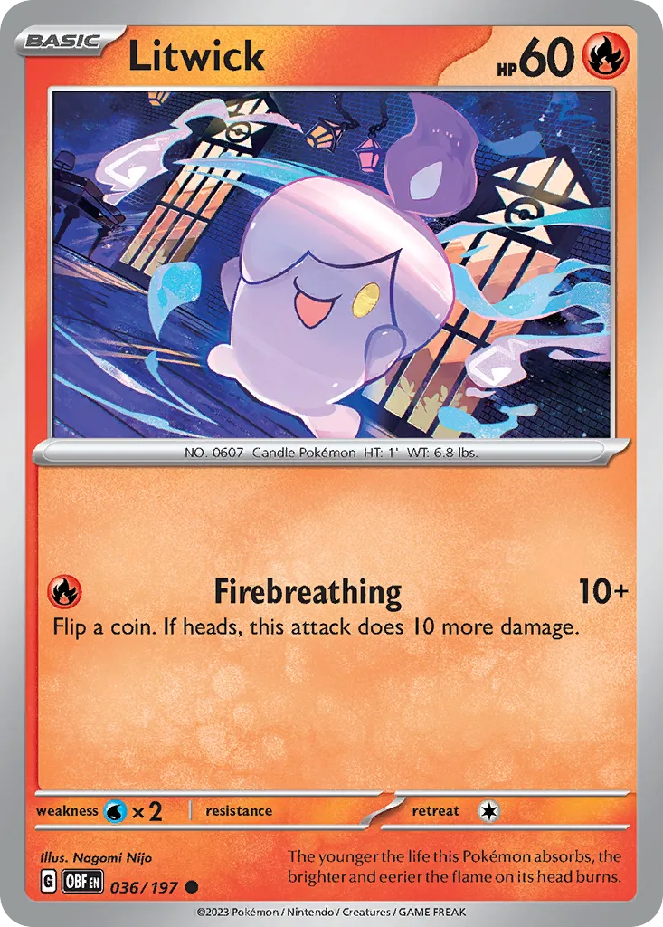 Litwick #36, Obsidian Flames