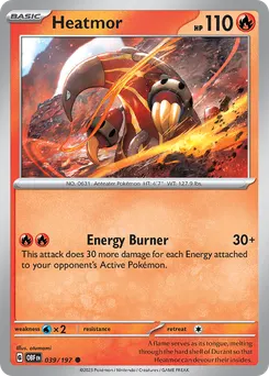 Heatmor #39, Reverse Holo