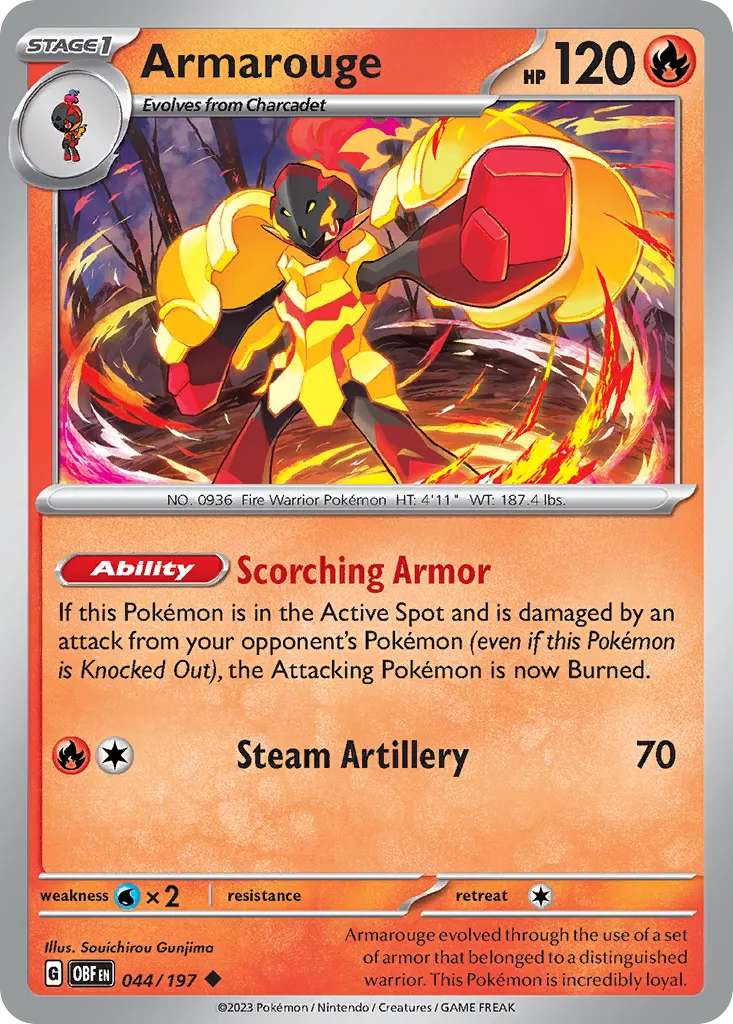 Armarouge #44, Obsidian Flames