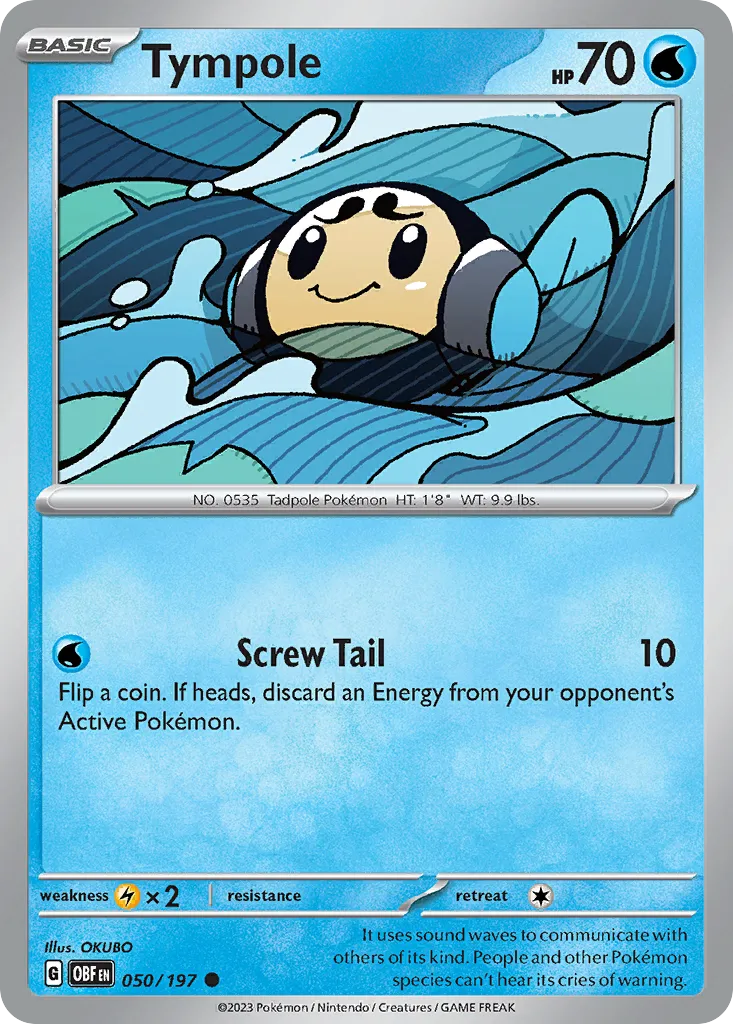Tympole #50, Obsidian Flames