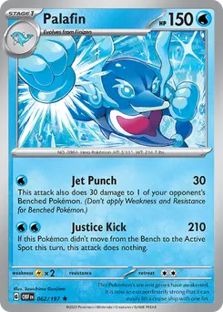 Palafin #62, Reverse Holo