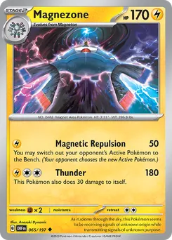 Magnezone #65, Reverse Holo