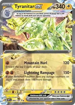 Tyranitar ex #66, Standard