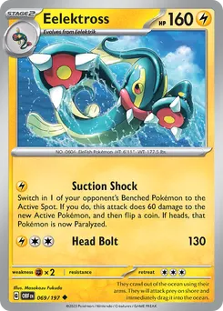 Eelektross #69, Reverse Holo