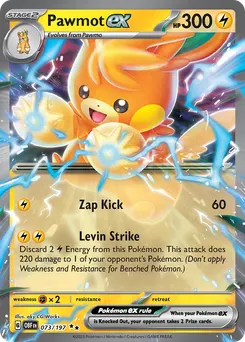 Pawmot ex #73, Standard