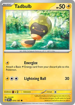 Tadbulb #74, Reverse Holo