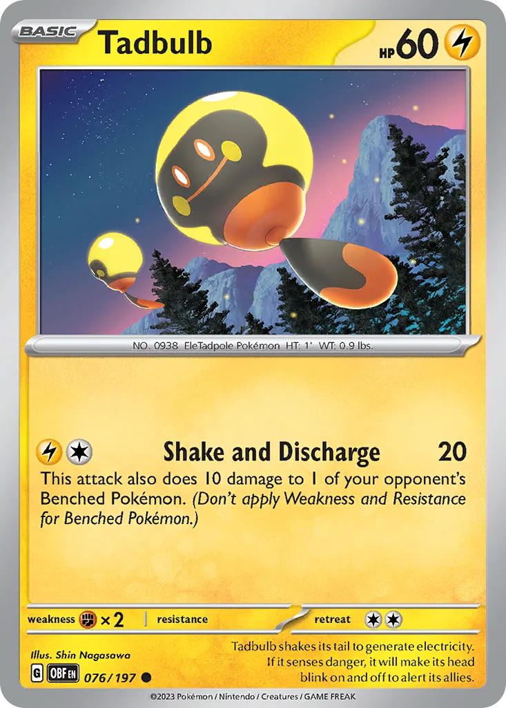 Tadbulb #76, Obsidian Flames