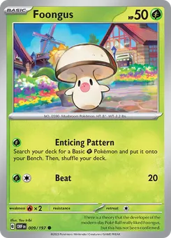 Foongus #9, Reverse Holo
