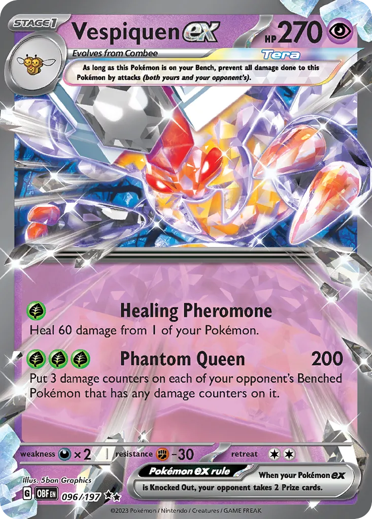 Vespiquen ex #96, Obsidian Flames