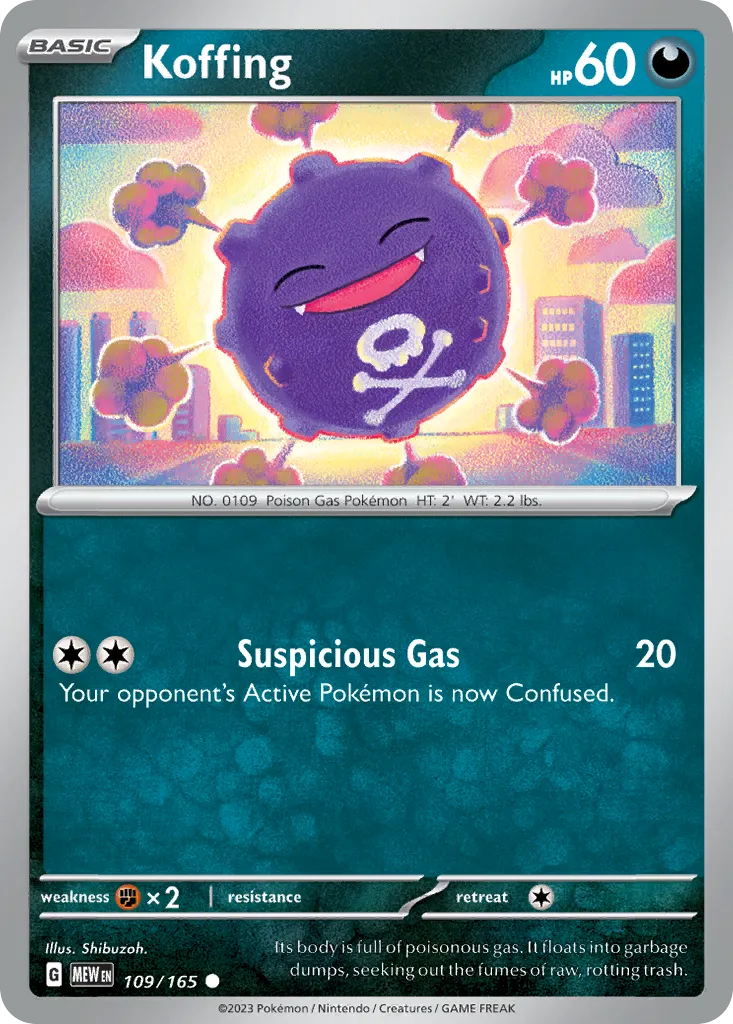 Koffing #109, 151