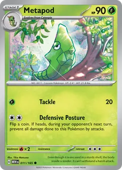 Metapod #11, Reverse Holo