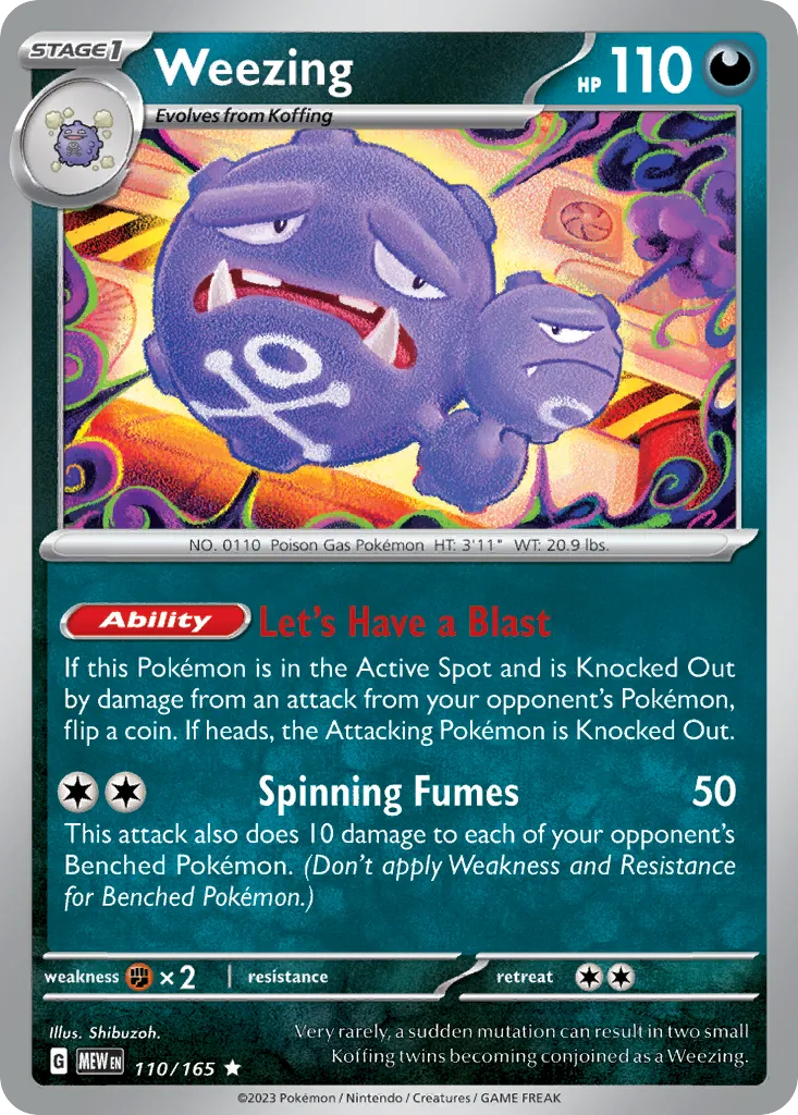 Weezing #110, 151