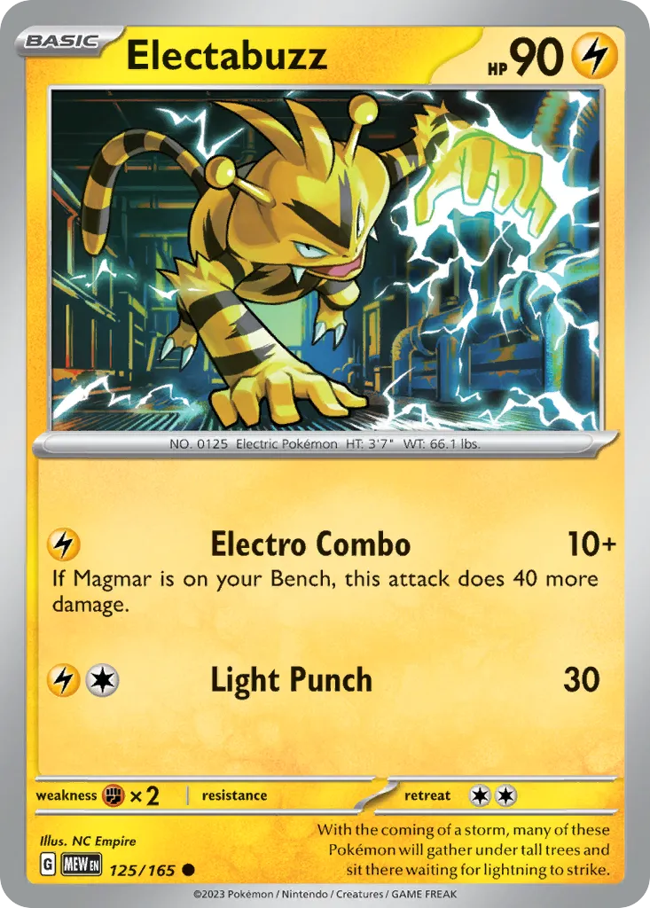 Electabuzz #125, 151