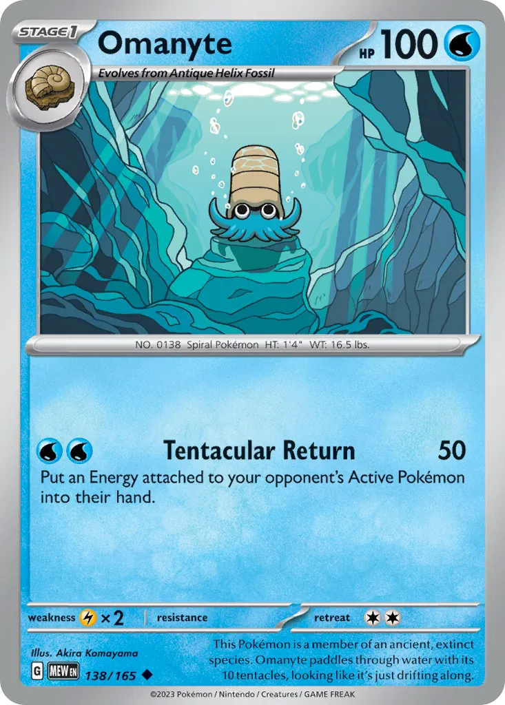 Omanyte #138, 151