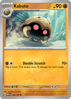 Kabuto #140, Reverse Holo