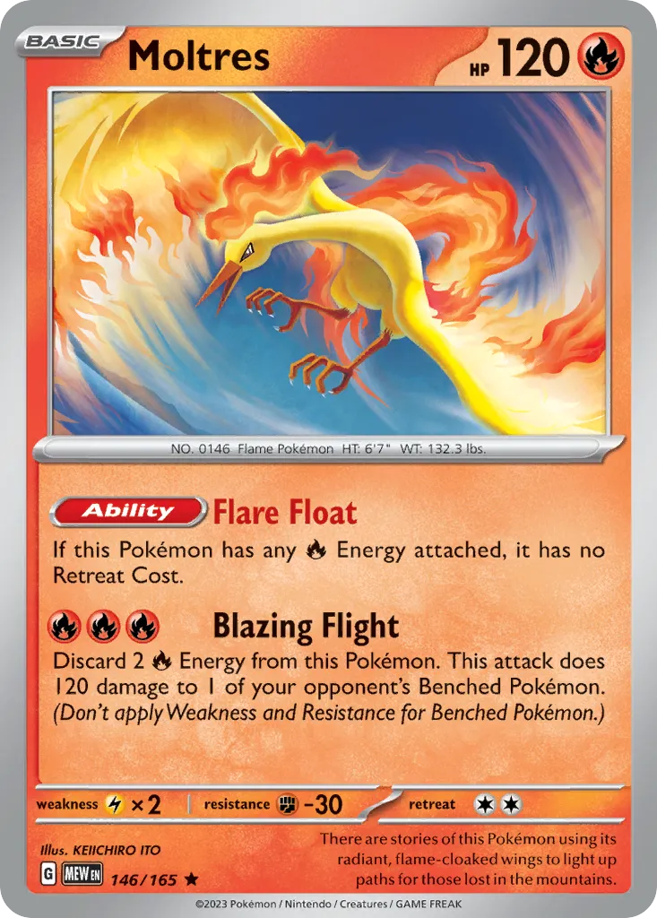 Moltres #146, 151