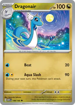 Dragonair #148, Reverse Holo