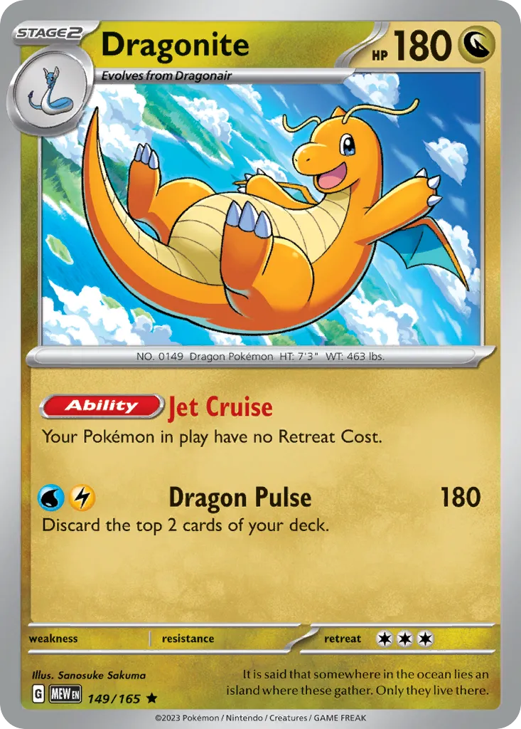 Dragonite #149, 151