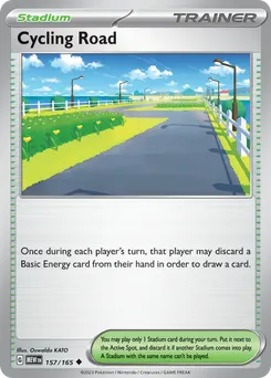 Cycling Road #157, Reverse Holo
