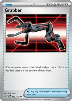 Grabber #162, Reverse Holo