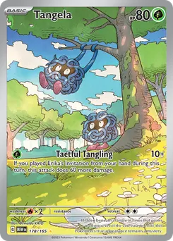 Tangela #178, Illustration Rare