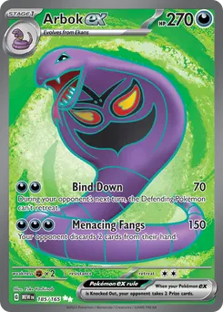 Arbok ex #185, Ultra Rare