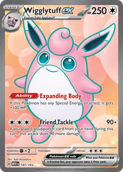 Wigglytuff ex #187, Ultra Rare