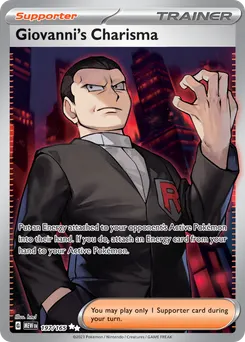 Giovanni's Charisma #197, Ultra Rare