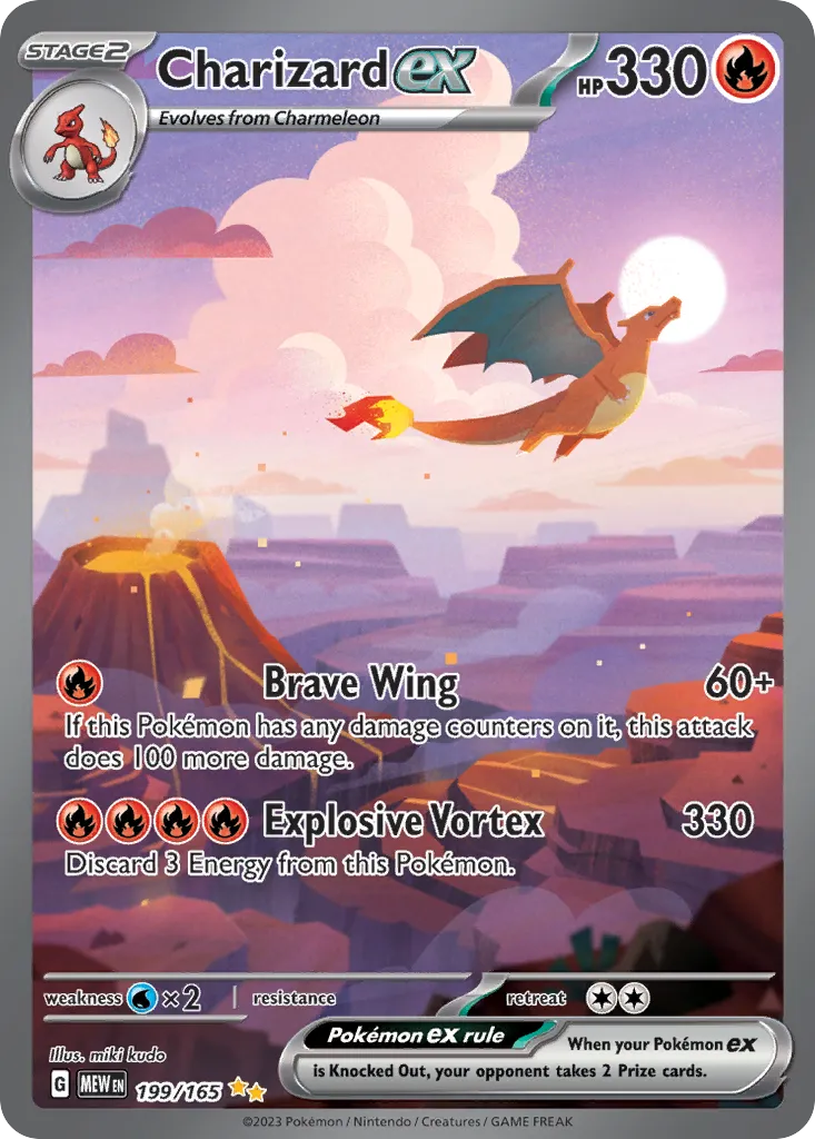Charizard ex #199, 151