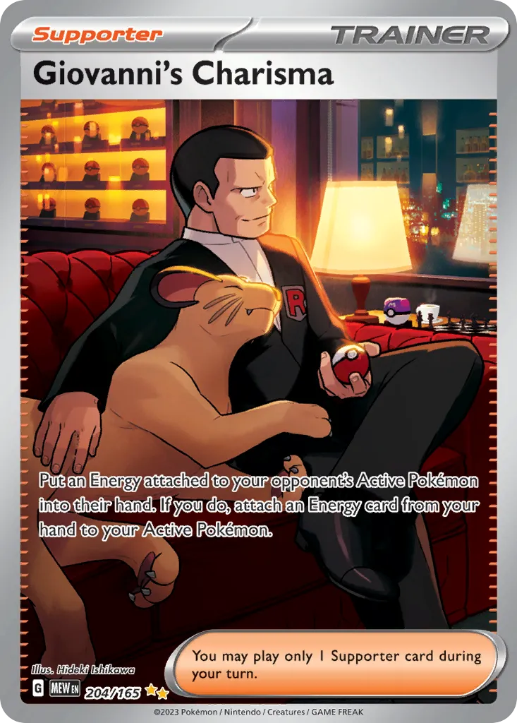 Giovanni's Charisma #204, 151