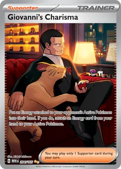 Giovanni's Charisma #204, Standard