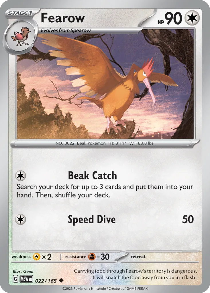 Fearow #22, 151