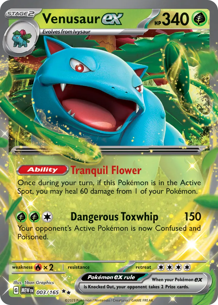 Venusaur ex #3, 151