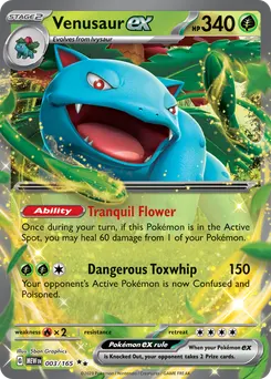 Venusaur ex #3, Standard