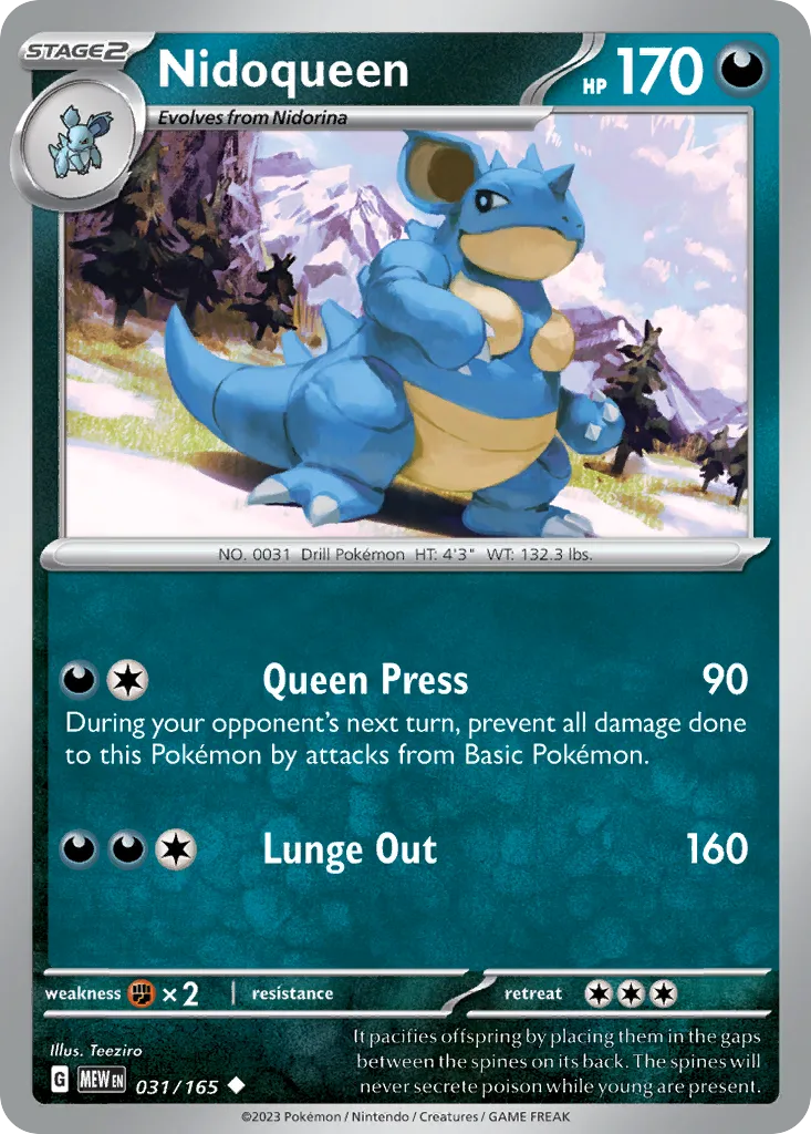 Nidoqueen #31, 151